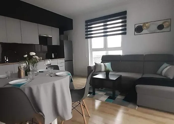 Blu 6 Cetniewo Osada Lägenhet *